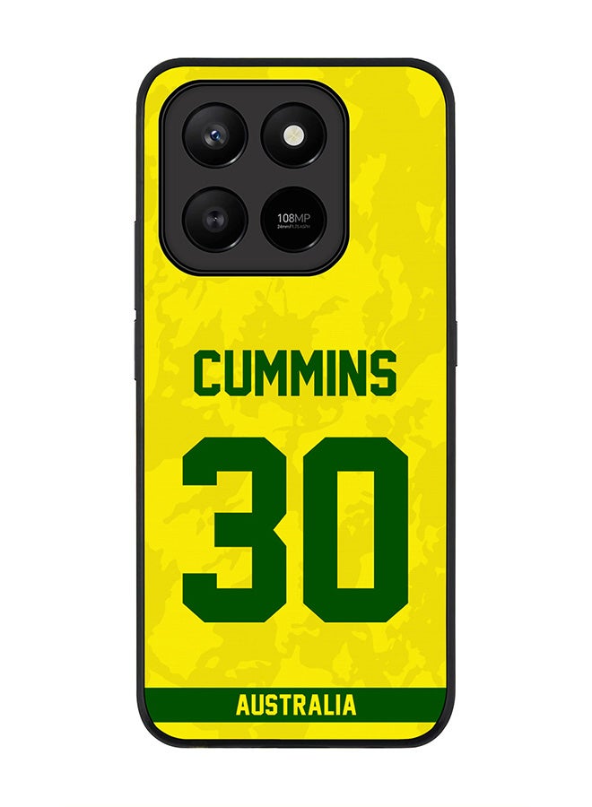 For Honor X7d 4G / X7d 5G / 400 Smart Case,Slim fit Camera Protection, Shockproof Thin Phone cover  - Australia Pat Cummins, Jersey No 30